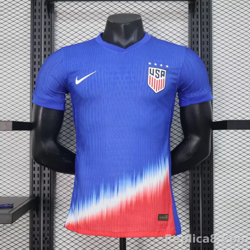 2024 USMNT Copa America Away Soccer Jersey Player Version