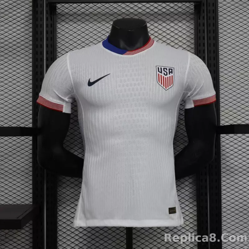 2024 USMNT Copa America Home Soccer Jersey Player Version