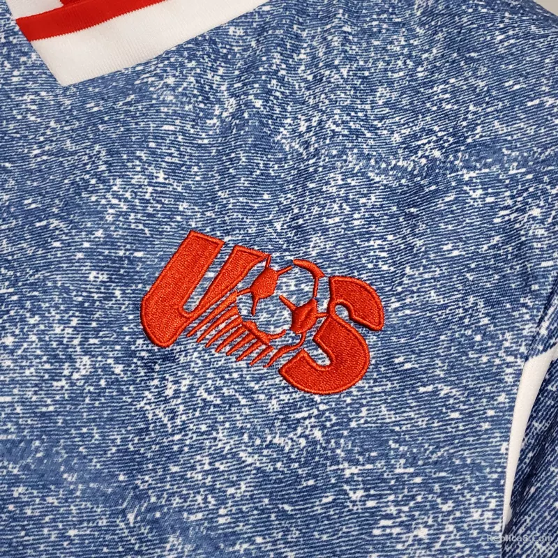1994 USA World Cup Away  Retro Jersey - detail