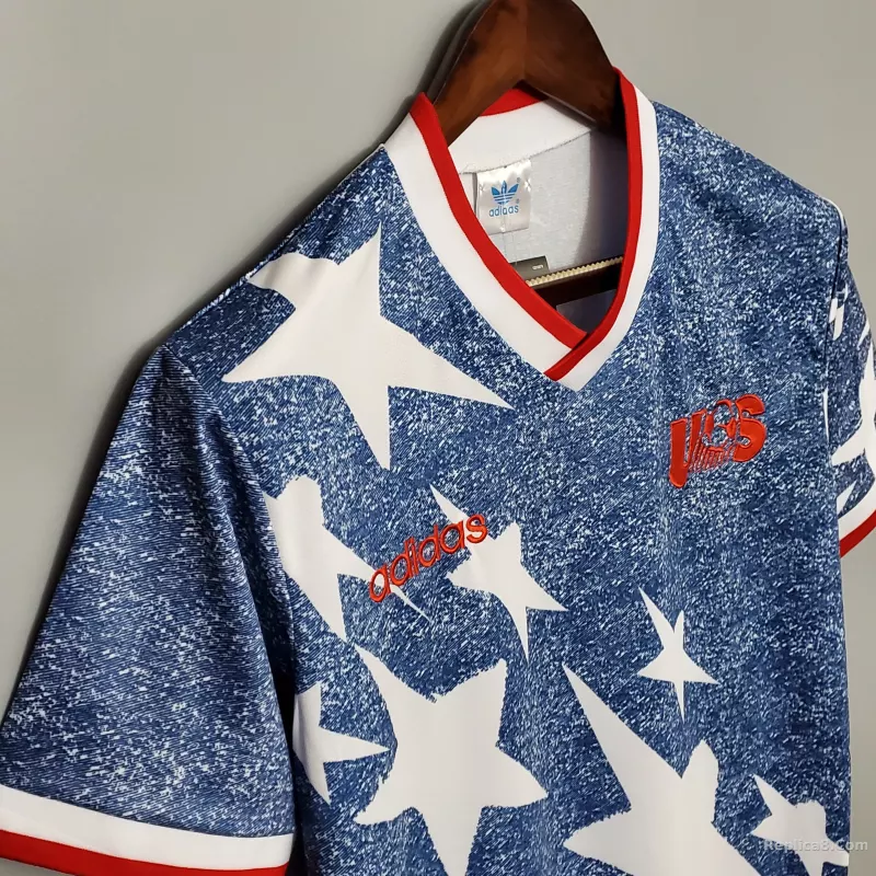 1994 USA World Cup Away  Retro Jersey - detail