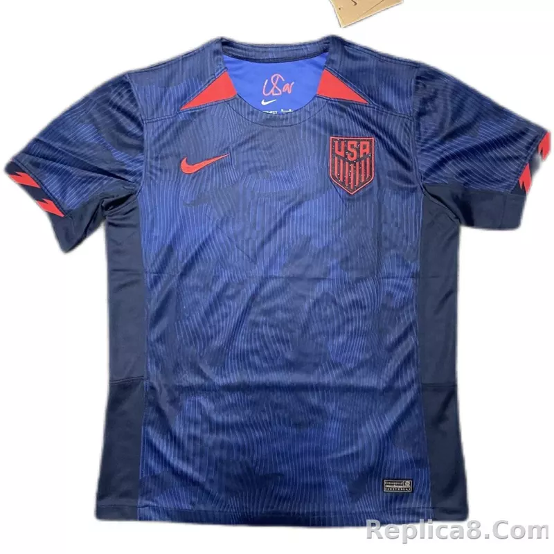 2023 US  World Cup Away Fan Edition Soccer Jersey - detail