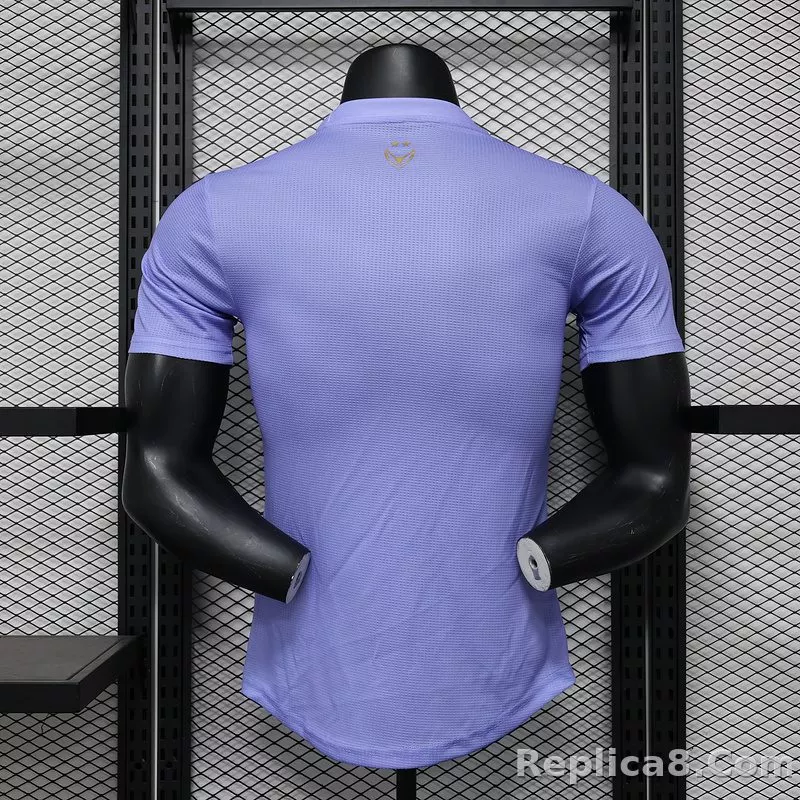 23/24 Algeria Special Jersey Purple Player Version - detail