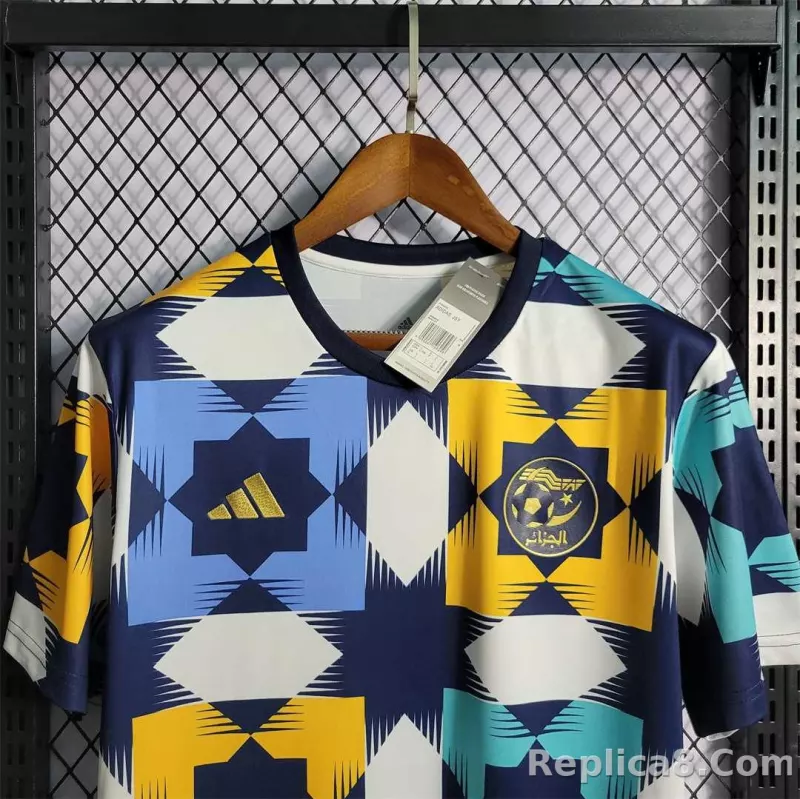2022 Algeria Training Suit Soccer Jersey Fan Edition - detail