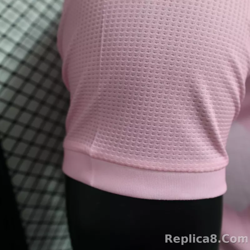 2023 Algeria Pink Player Version Cheap Football Kit - detail