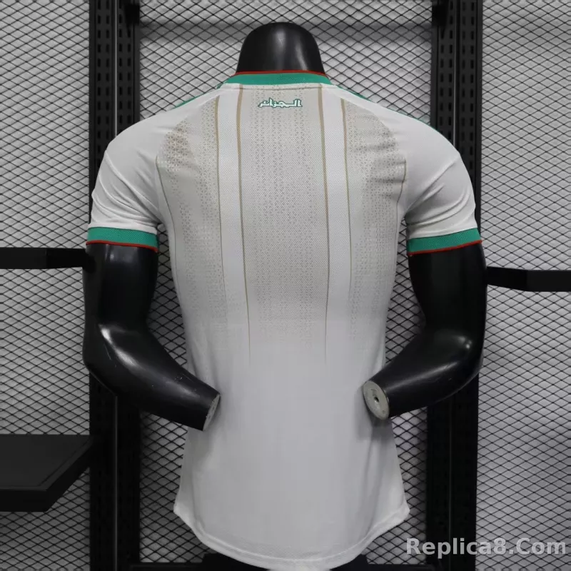 2026 Algeria Home World Cup Soccer Jersey - detail