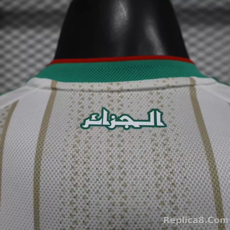 2026 Algeria Home World Cup Soccer Jersey - detail