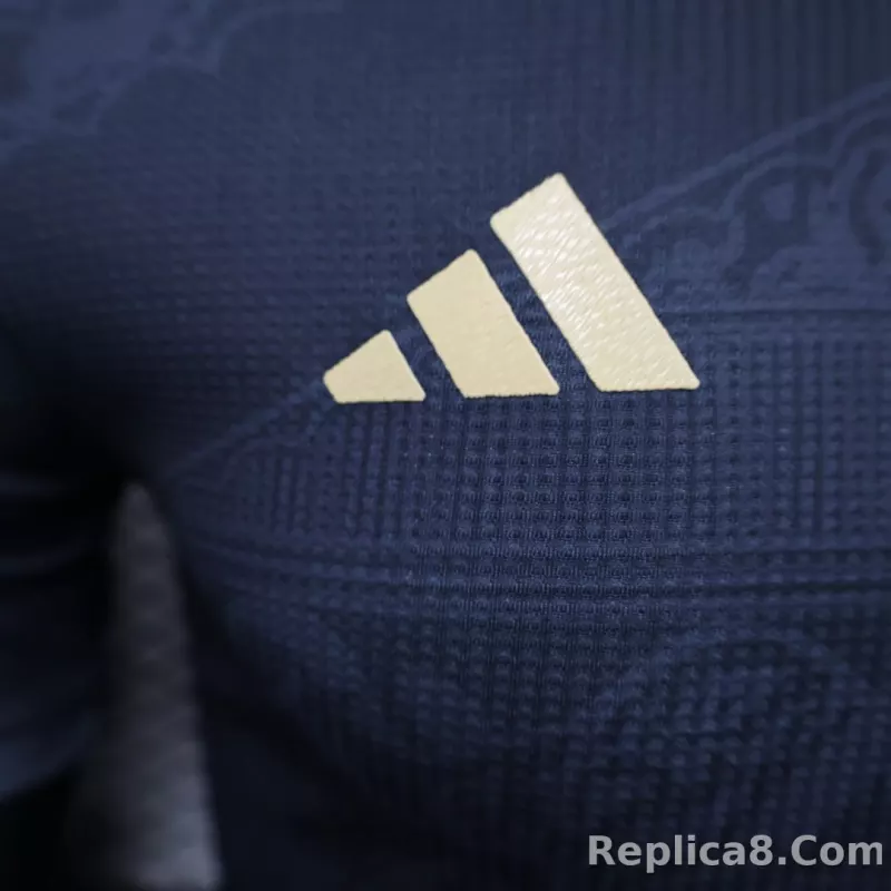 2023 Algeria Black Player Version Cheap Football Kit - detail