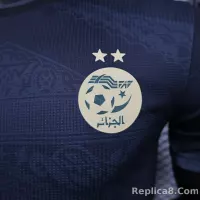 2023 Algeria Black Player Version Cheap Football Kit - view 5