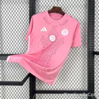 24-25 Algeria Soccer Jersey Pink - view 1