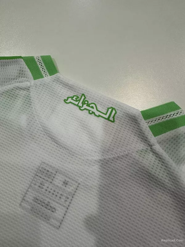 24-25 Algeria Home Soccer Jersey Player Version - detail
