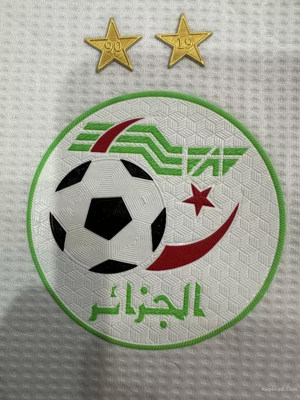 24-25 Algeria Home Soccer Jersey Player Version - detail