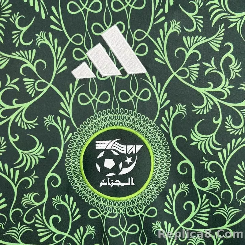 24-25 Algeria Away Soccer Jersey Fan Edition - detail