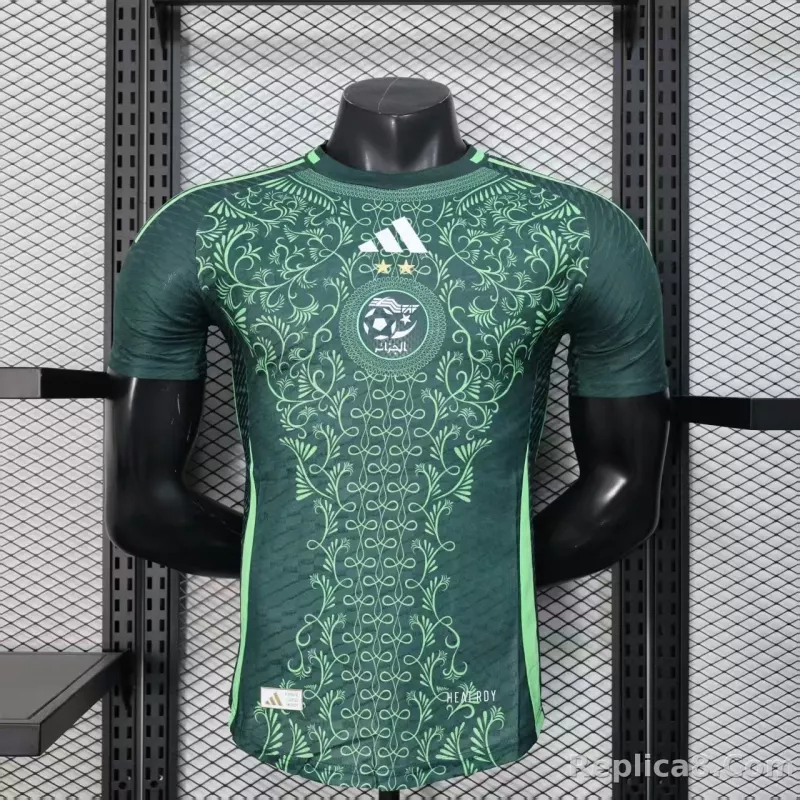 25-26 Algeria Away Soccer Jersey Player Version