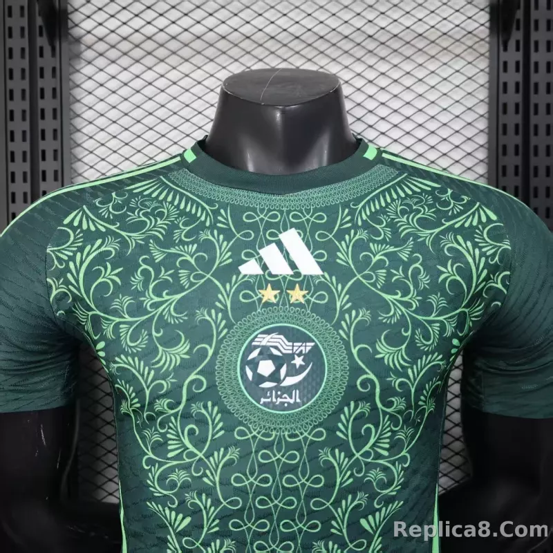 25-26 Algeria Away Soccer Jersey Player Version - detail
