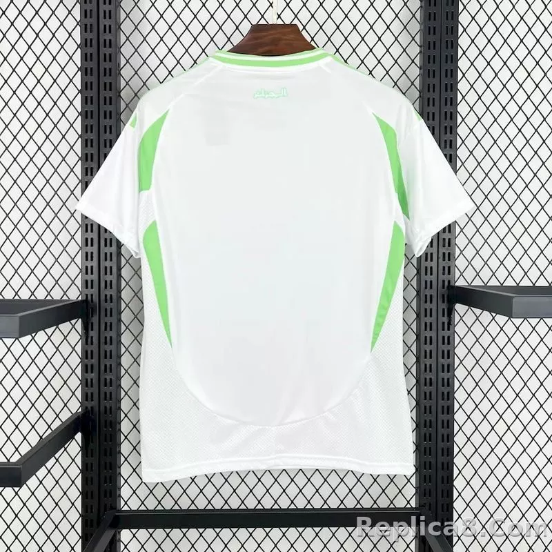 24-25 Algeria Home Soccer Jersey - detail