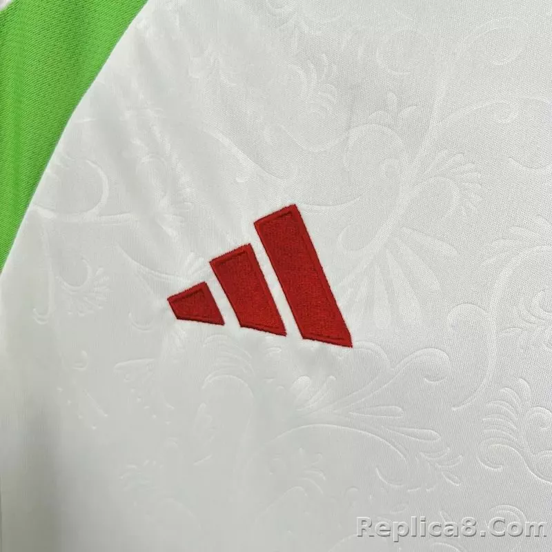 24-25 Algeria Home Soccer Jersey - detail
