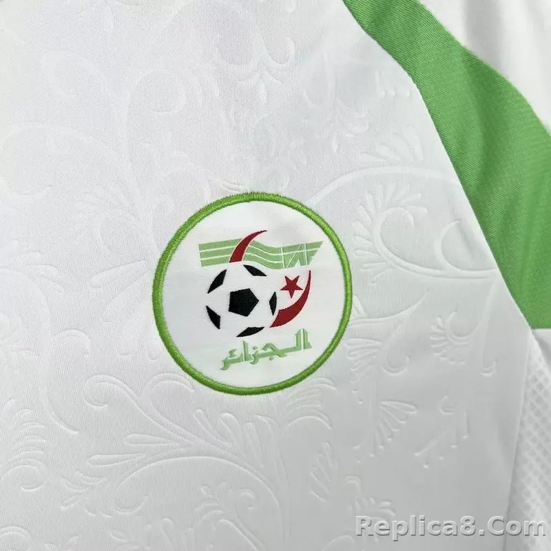24-25 Algeria Home Soccer Jersey - detail