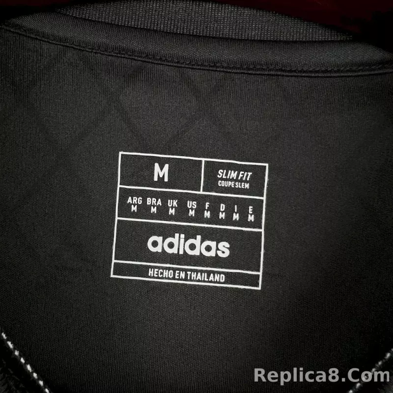 24-25 Algeria Soccer Jersey Black - detail