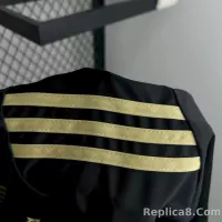 24-25 Algeria Soccer Jersey Black - view 5