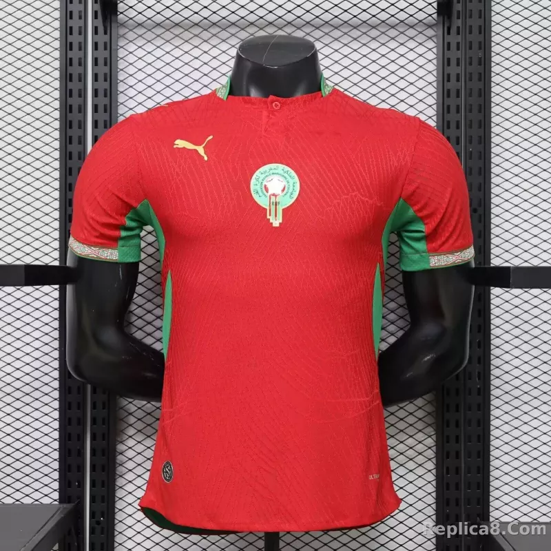 2026 Morocco Home World Cup Soccer Jersey Player Version