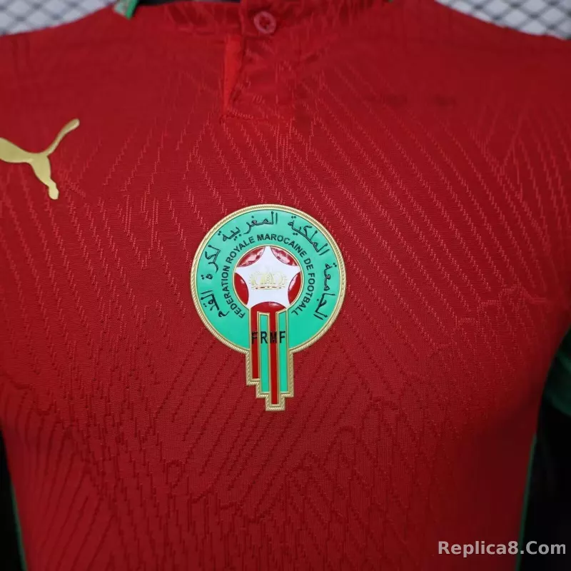2026 Morocco Home World Cup Soccer Jersey Player Version - detail
