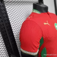 2026 Morocco Home World Cup Soccer Jersey Player Version - view 3