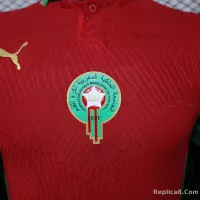 2026 Morocco Home World Cup Soccer Jersey Player Version - view 4