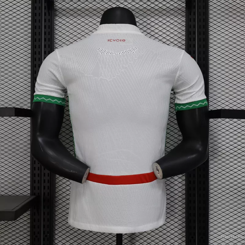 25-26 Morocco Away Soccer Jersey Player Version - detail