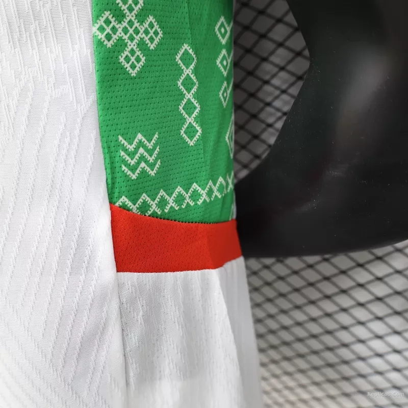 25-26 Morocco Away Soccer Jersey Player Version - detail