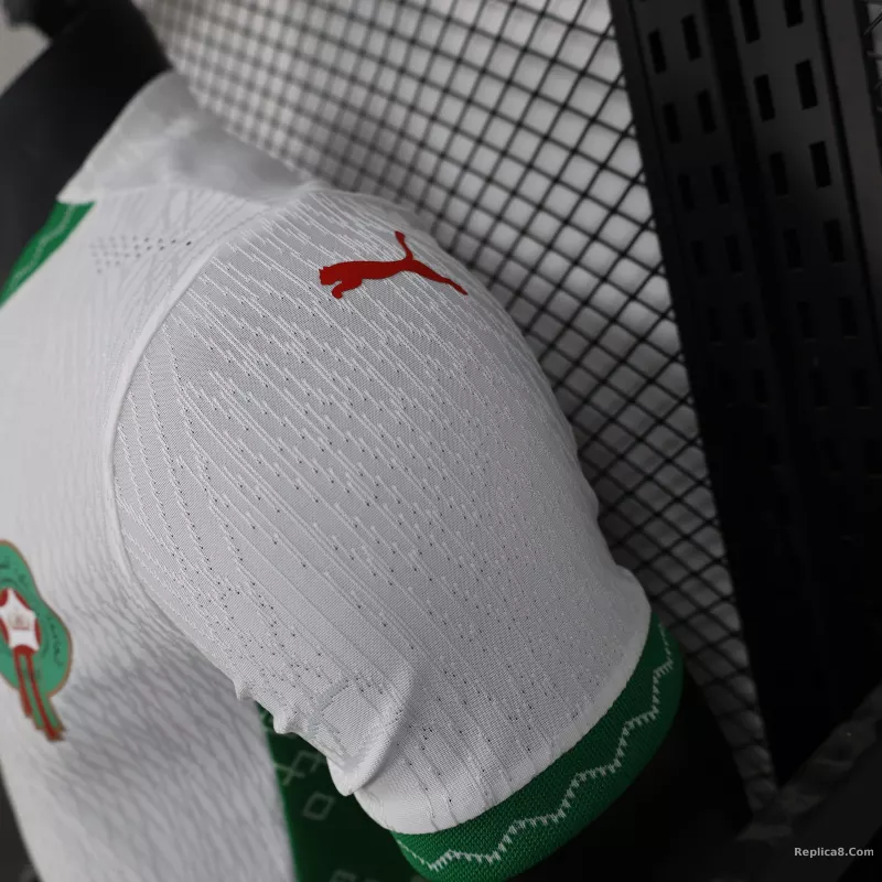 25-26 Morocco Away Soccer Jersey Player Version - detail