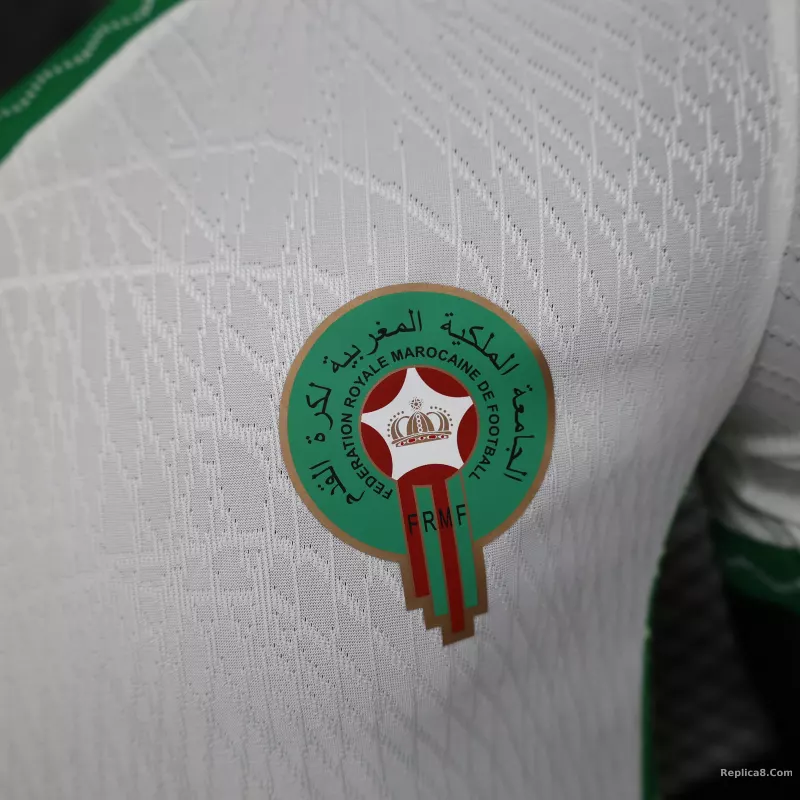 25-26 Morocco Away Soccer Jersey Player Version - detail