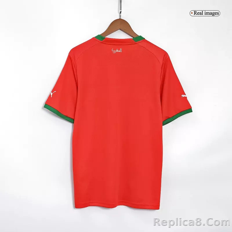 2022 Morocco World Cup Home Jersey Fan Edition - detail