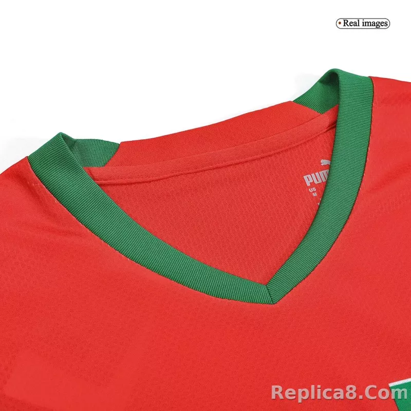 2022 Morocco World Cup Home Jersey Fan Edition - detail
