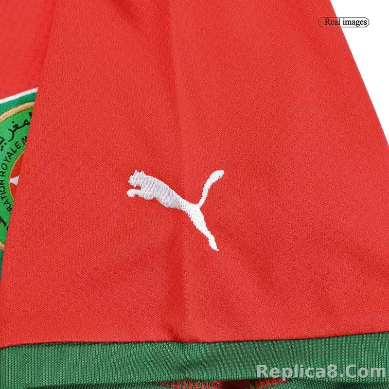 2022 Morocco World Cup Home Jersey Fan Edition - detail