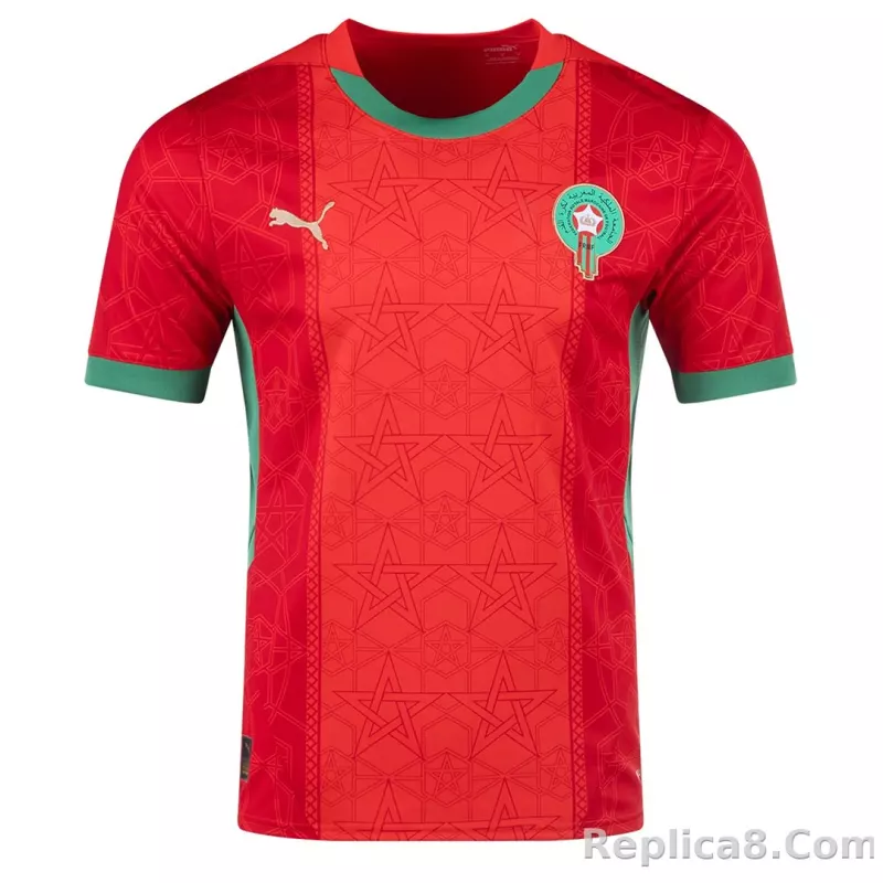 24-25 Morocco Home Soccer Jersey
