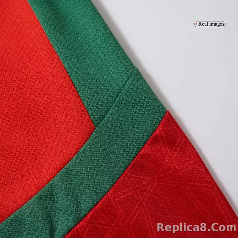 24-25 Morocco Home Soccer Jersey - detail