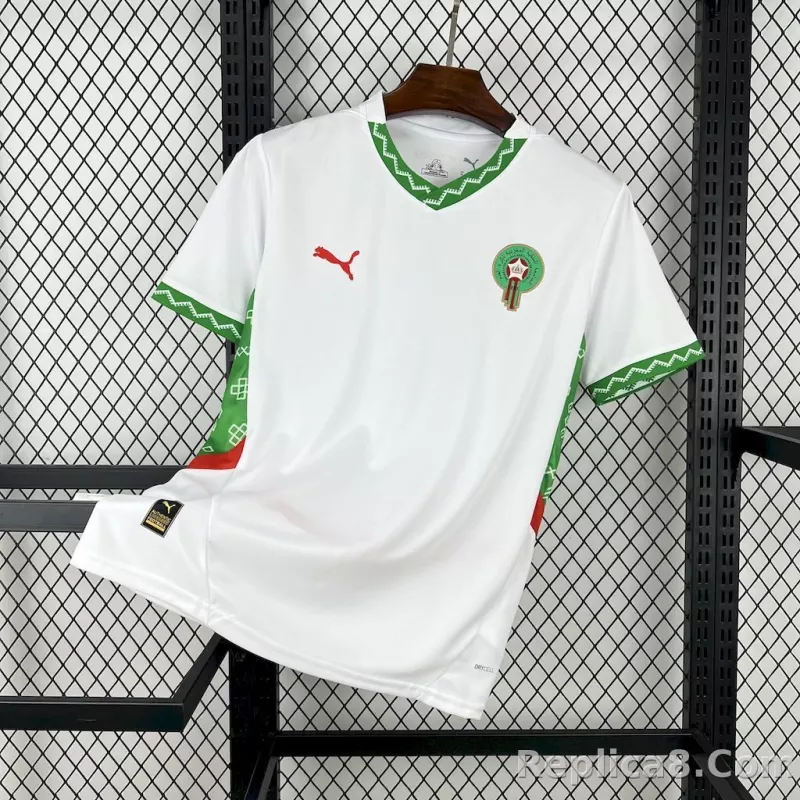 24-25 Morocco Away Soccer Jersey