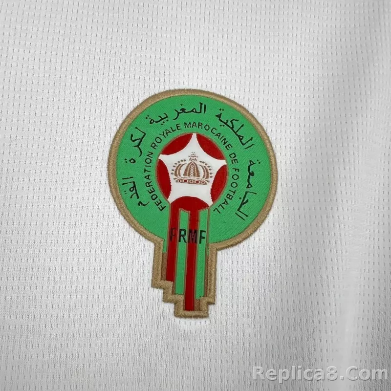 24-25 Morocco Away Soccer Jersey - detail