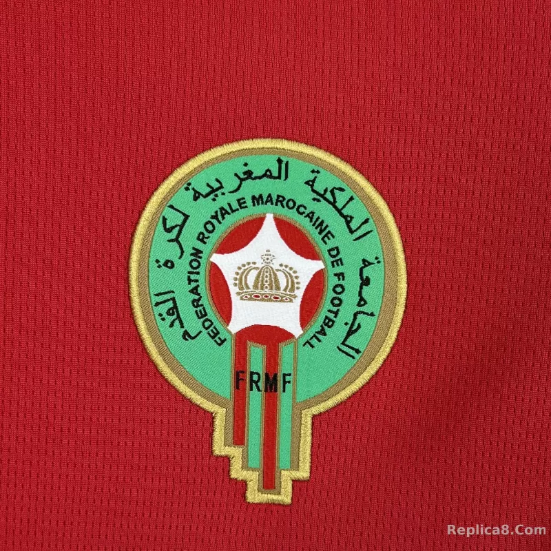 2026 Morocco Home World Cup Soccer Jersey - detail