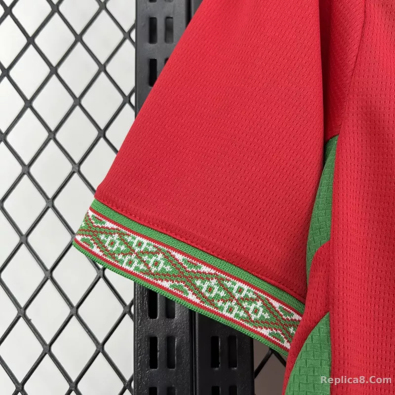 2026 Morocco Home World Cup Soccer Jersey - detail