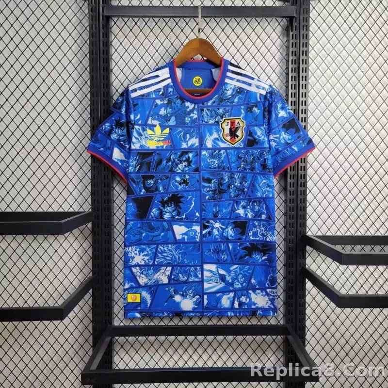2024 Japan Dragon Ball Goku KIt Special Edition Blue Shirt
