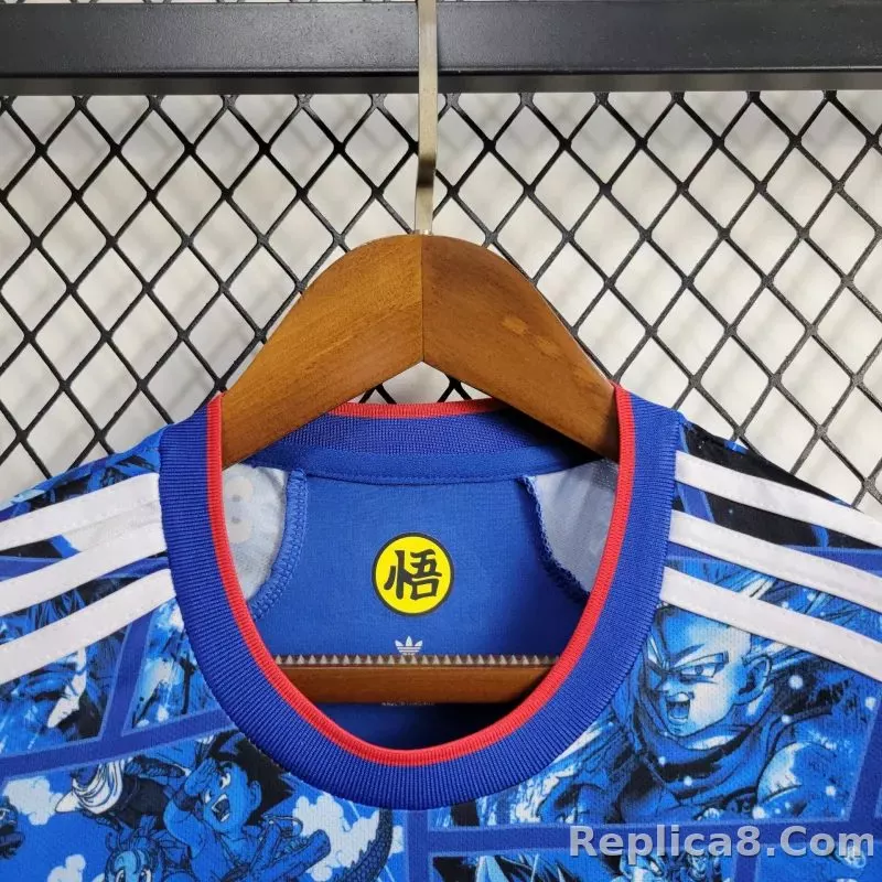 2024 Japan Dragon Ball Goku KIt Special Edition Blue Shirt - detail