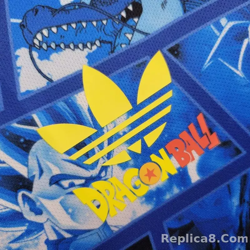 2024 Japan Dragon Ball Goku KIt Special Edition Blue Shirt - detail