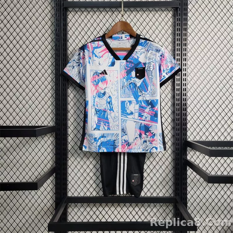 2023 Japan X Dragon Ball Special Kids Kit Jersey+Shorts