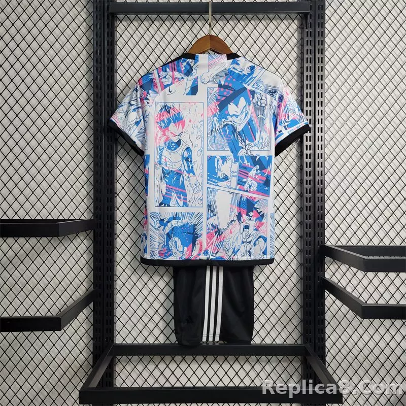 2023 Japan X Dragon Ball Special Kids Kit Jersey+Shorts - detail
