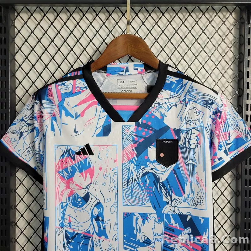2023 Japan X Dragon Ball Special Kids Kit Jersey+Shorts - detail