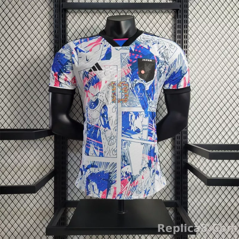 2023 Japan X Dragon Ball Special Jersey Player Edition - detail