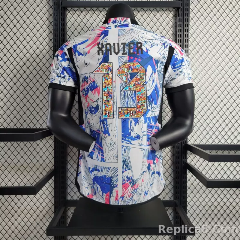 2023 Japan X Dragon Ball Special Jersey Player Edition - detail