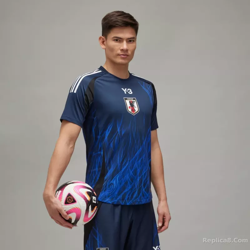 Adidas Y-3 Yamamoto Japan 2024 Home Kit - detail