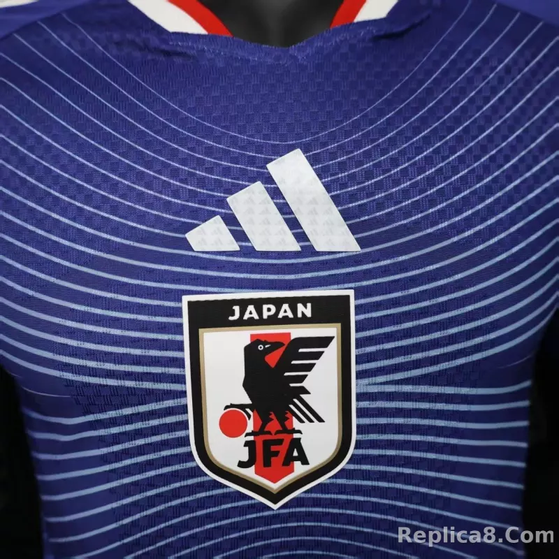 2026 Japan World Cup Home Soccer Jersey Player Edition - detail
